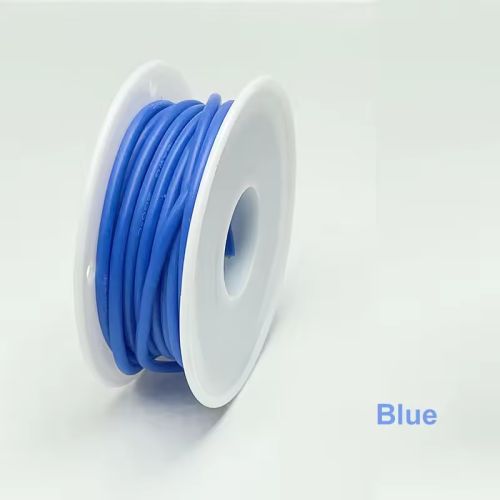 Кабель 14AWG soft 400x0,08 синій 1 метр