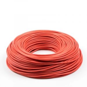 Кабель у силіконовій ізоляції 26AWG 7/0,16 (червоний) 1 метр