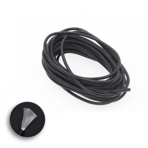 Кабель 30AWG soft  11x0.08 чорний 1 метр