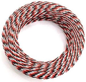 Сервокабель Dinogy 22 AWG зкручений (Futaba), 1 метр