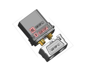Роз'єм живлення QS10P-L-F/M двоконтактний 210А
