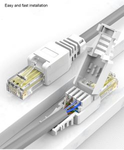 CAT5e Конектор RJ45 само збірний