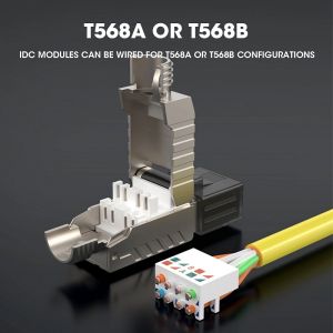 CAT7 Конектор RJ45 само збірний